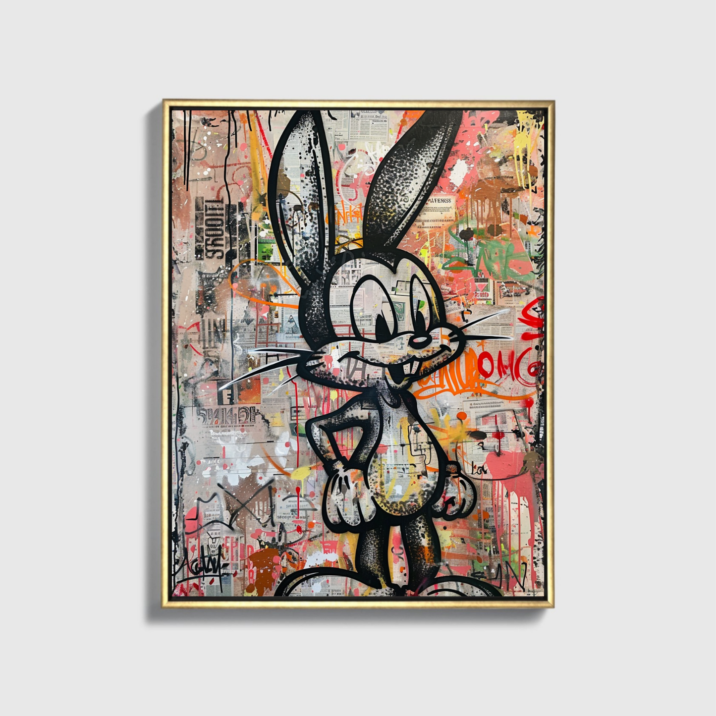 Bunny Gravity On Wall 2.0