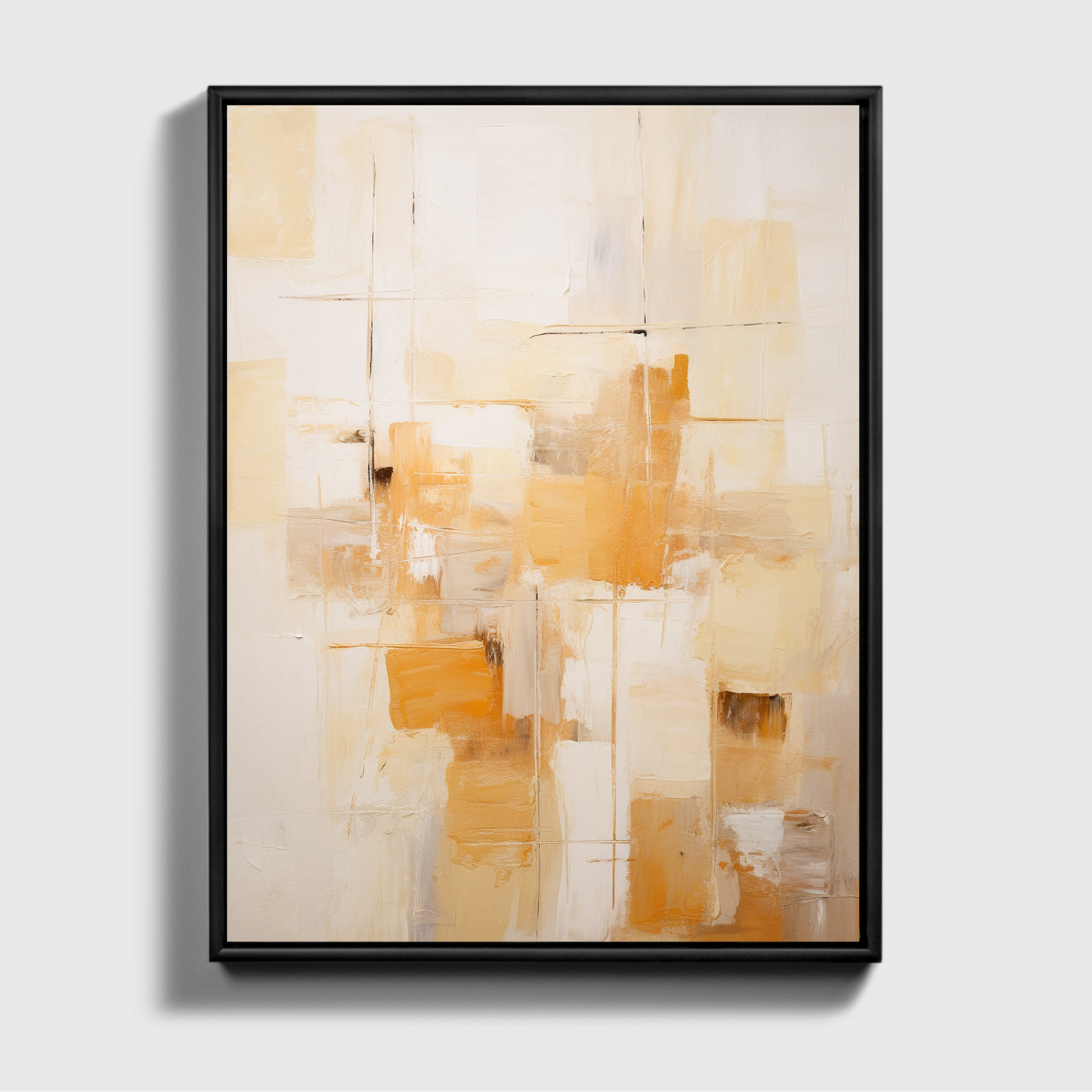 Beige Abstract Painting