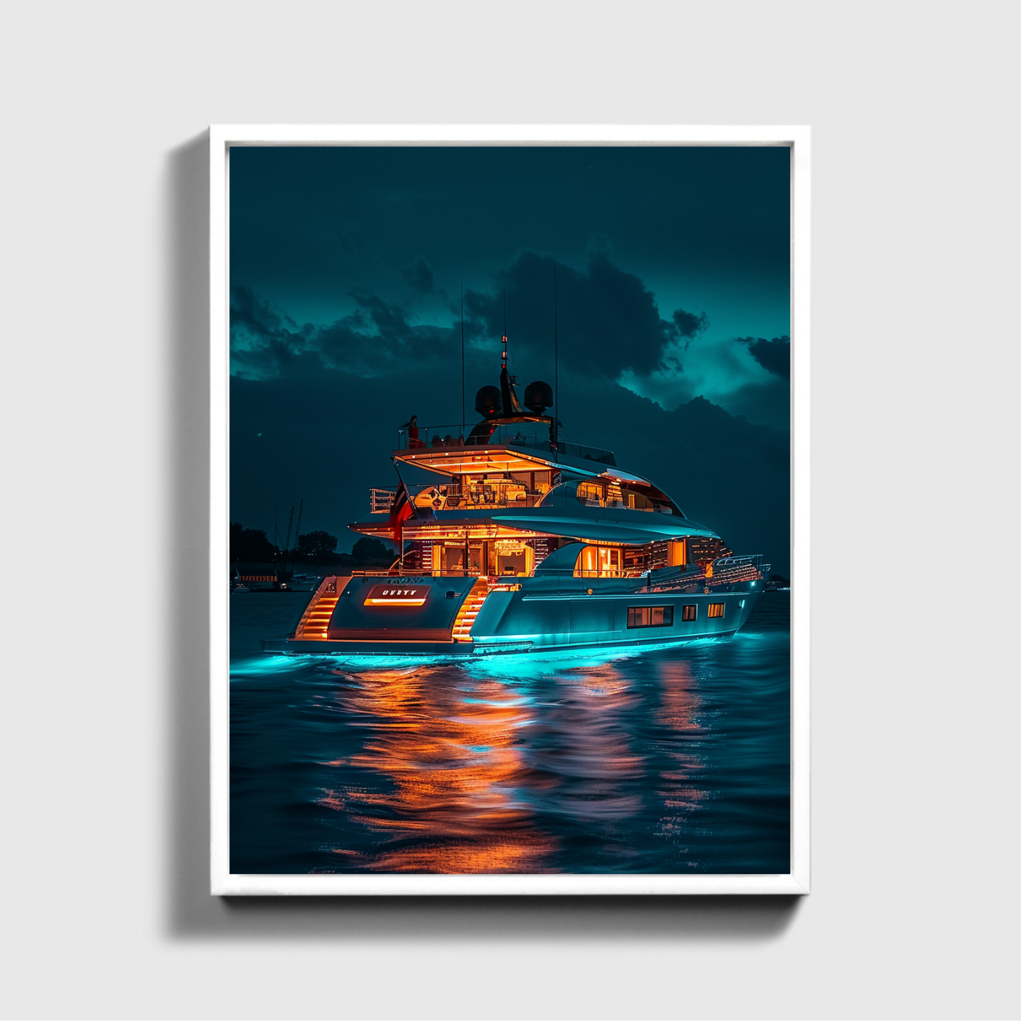 Yacht blue Light