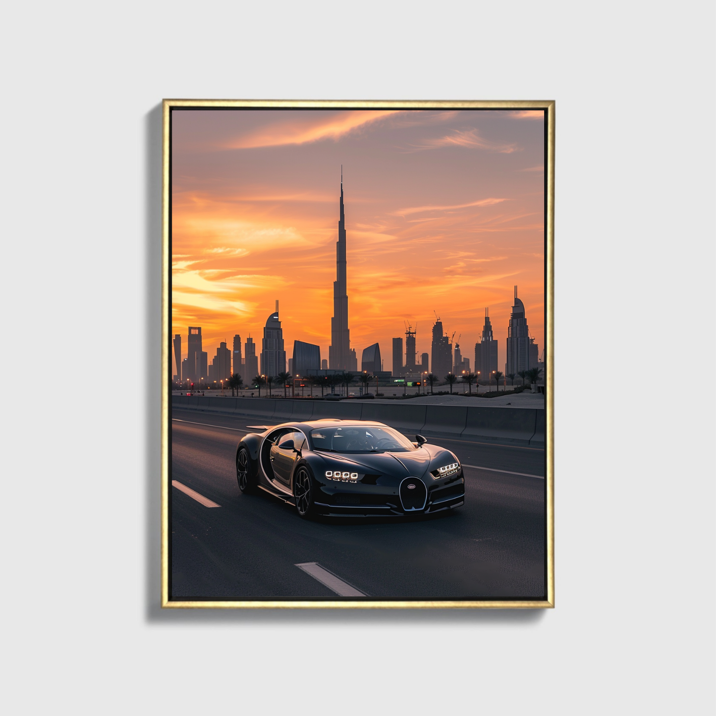 Dubai Bugatti Front View