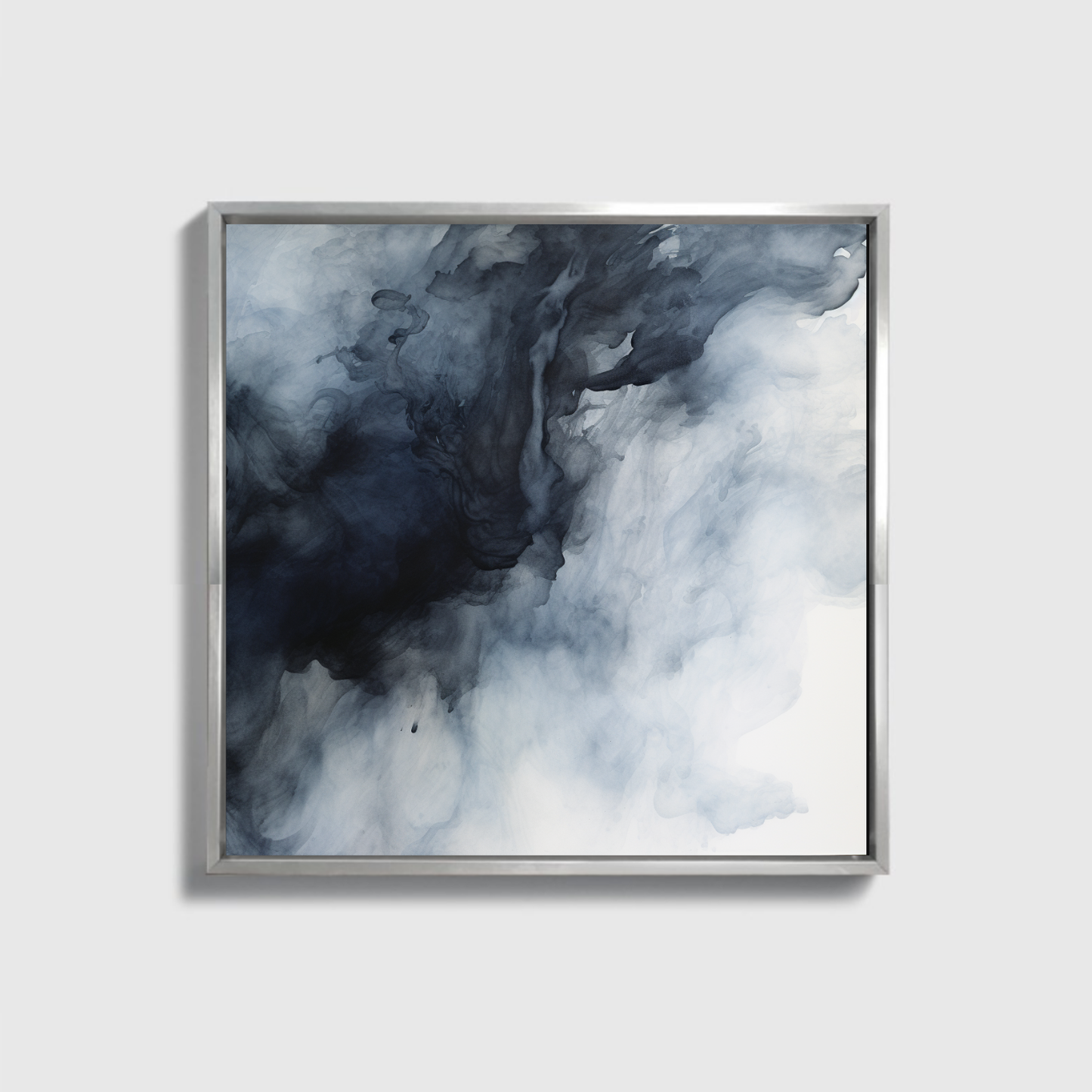 Gray And Black Painting