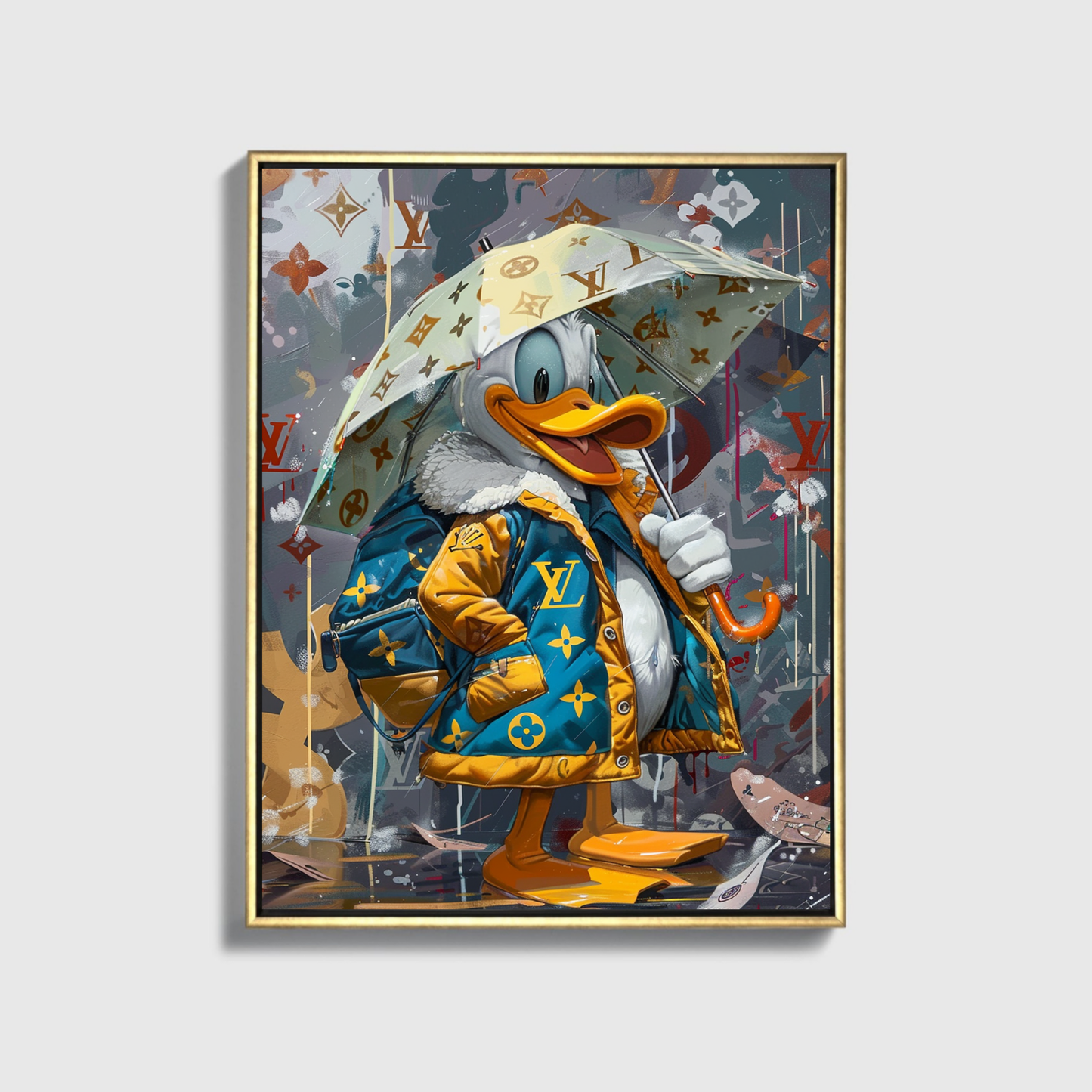Donald Duck Louis Vuitton Umbrella