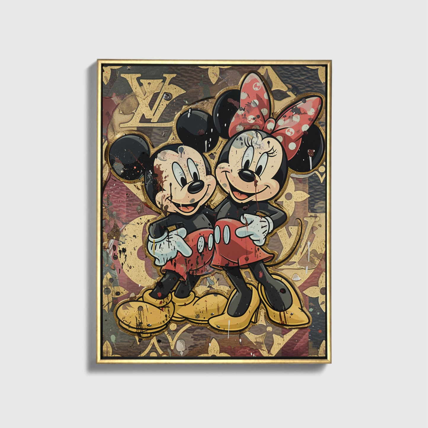 Mickey and Minnie Louis Vuitton