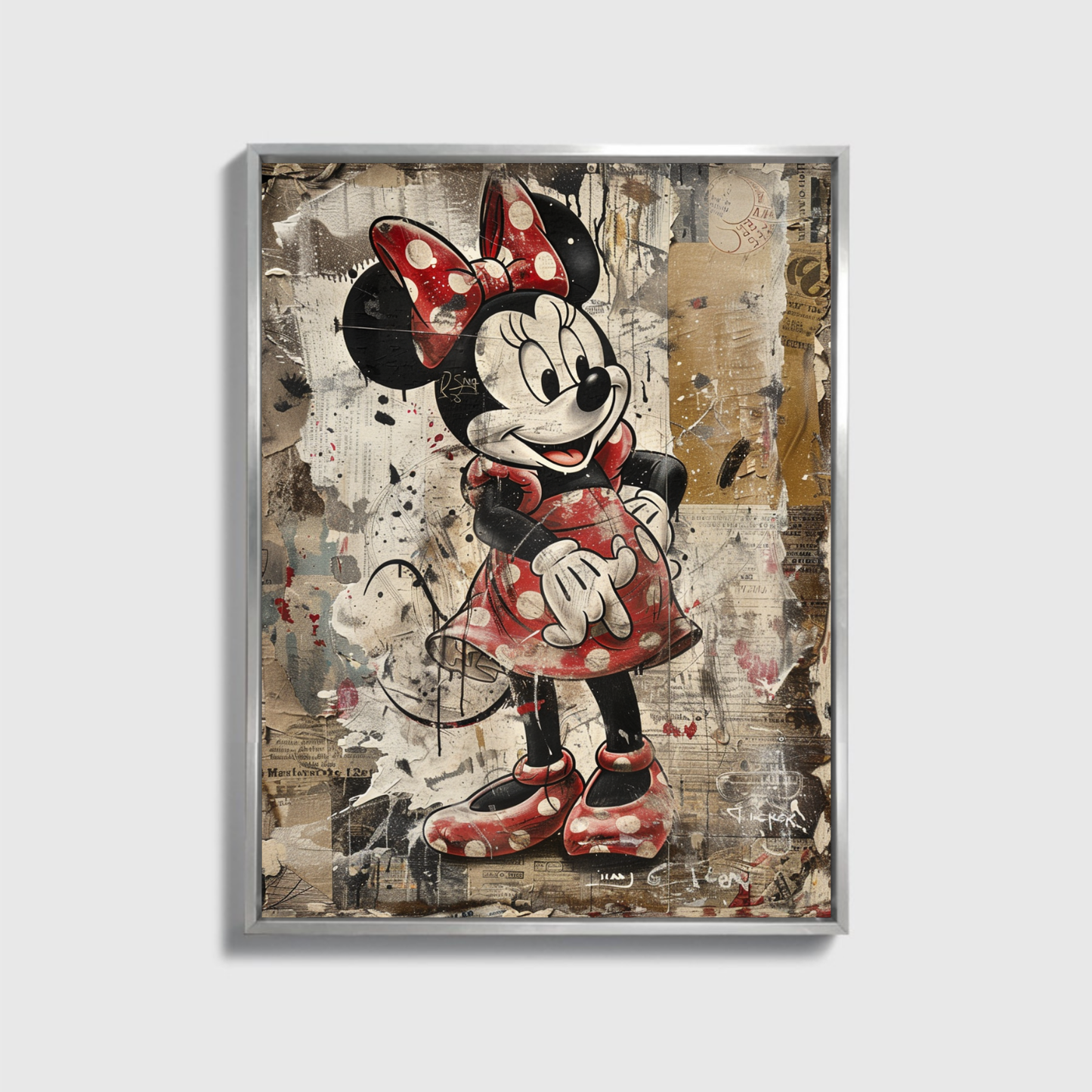 Painted minnie