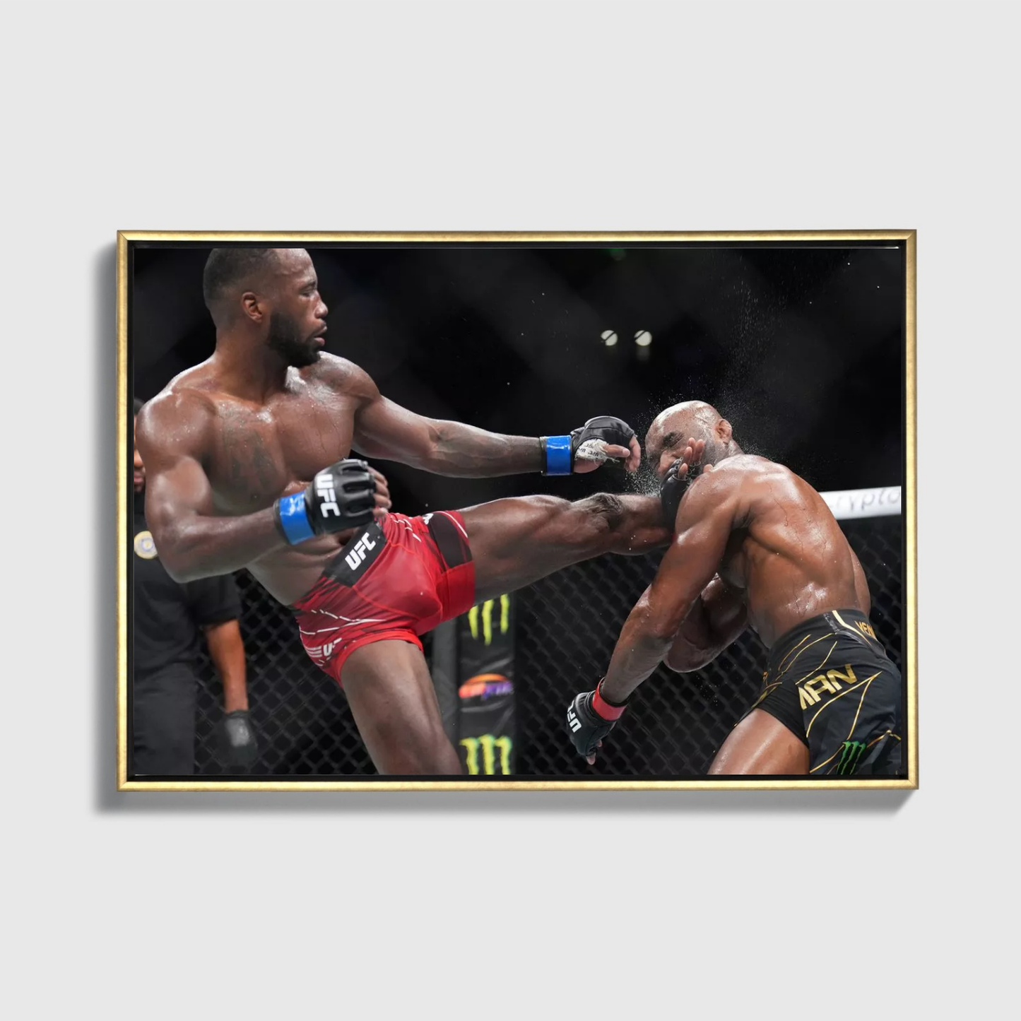 Leon Edwards Kick Ko Win