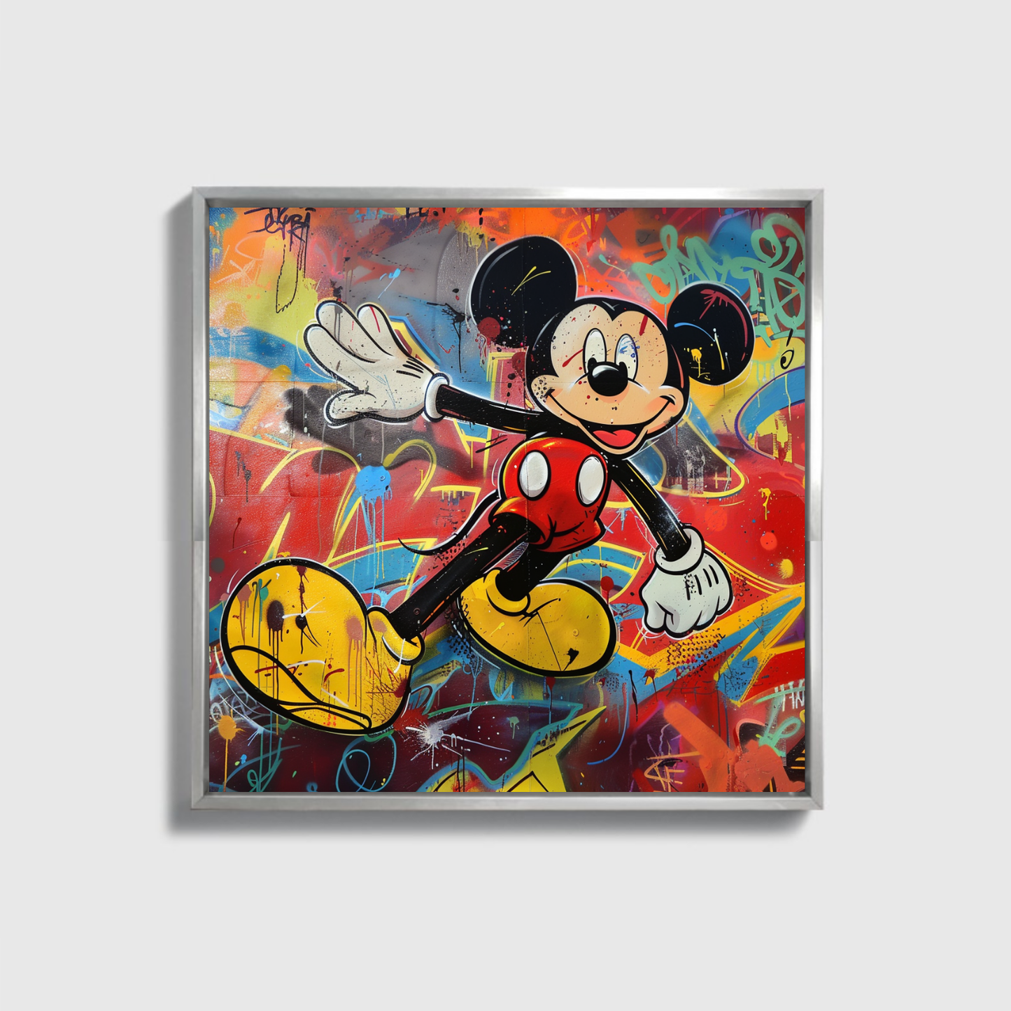 Wall Painting of Mickey Mouse