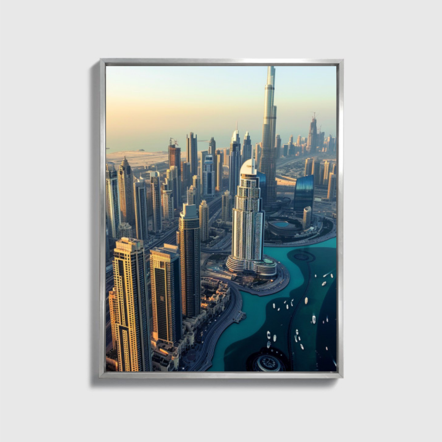 Dubai Helicopter View