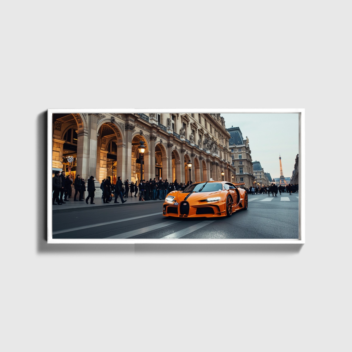 Paris Orange Bugatti