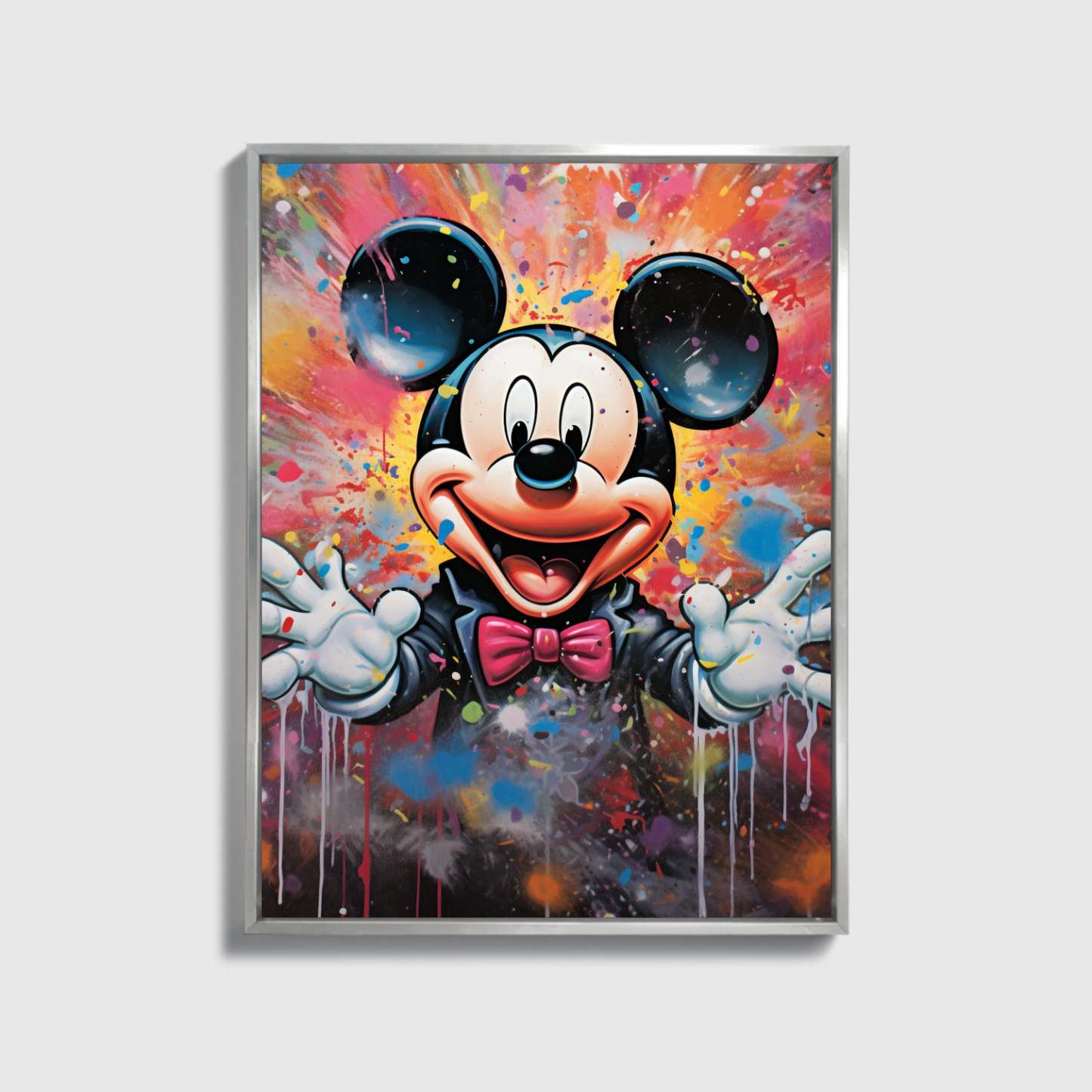 Painted Mickey Mouse