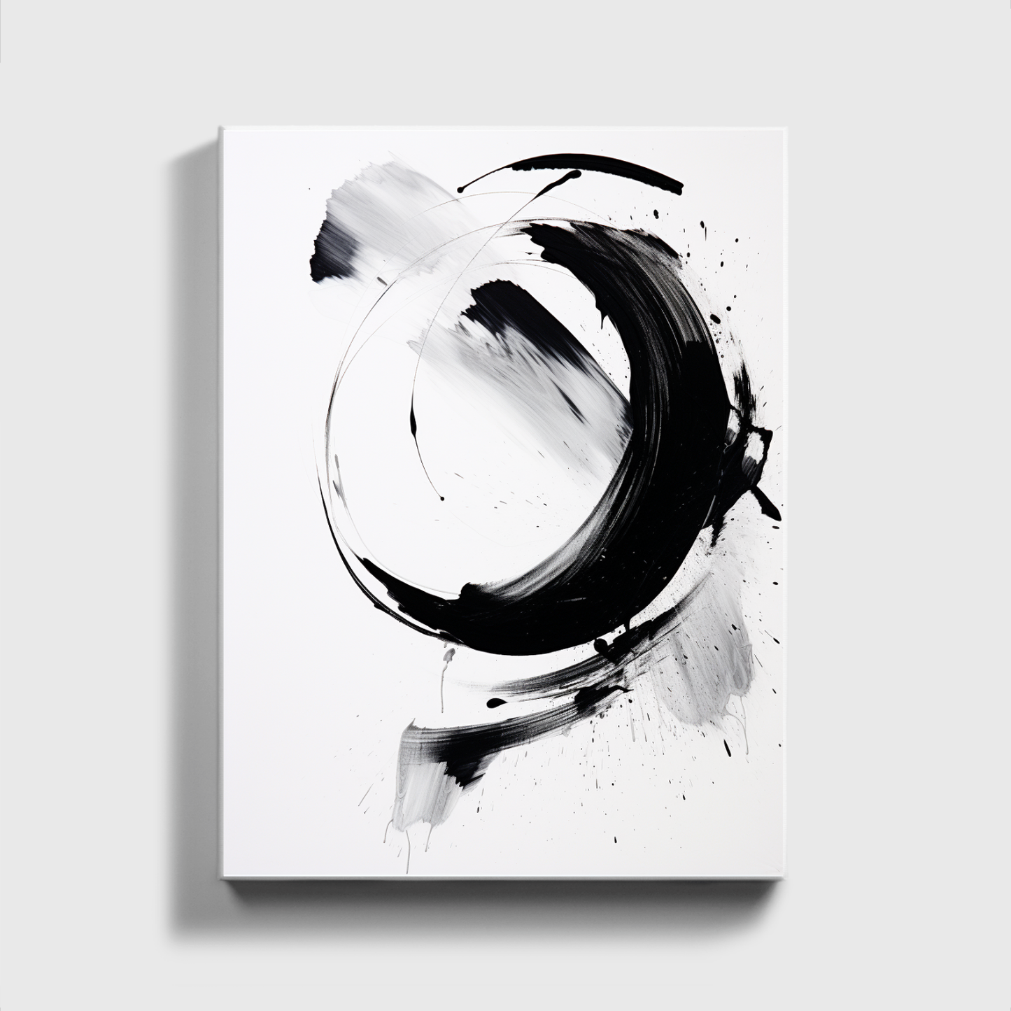 Abstract Black And White Painting 3.0