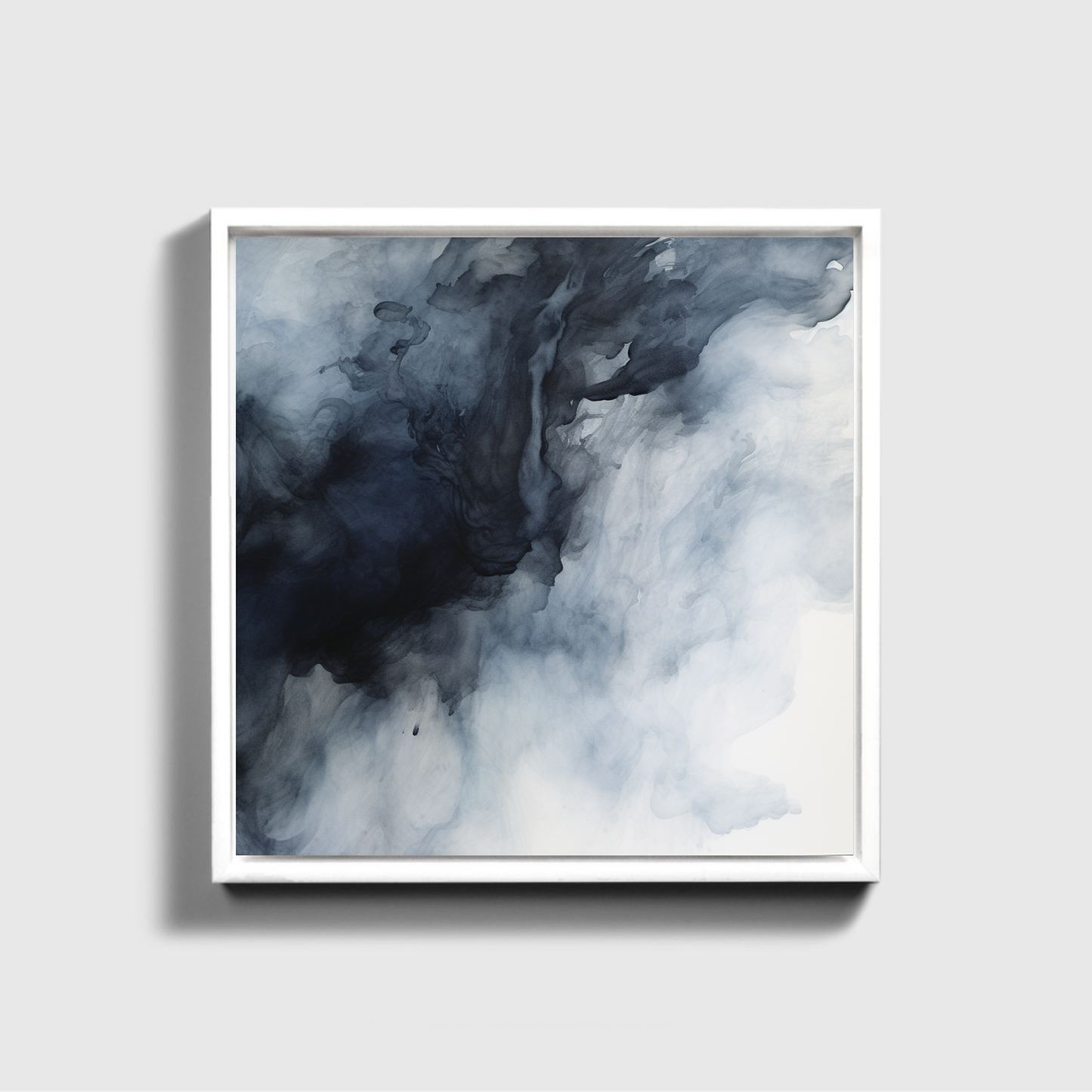 Gray And Black Painting