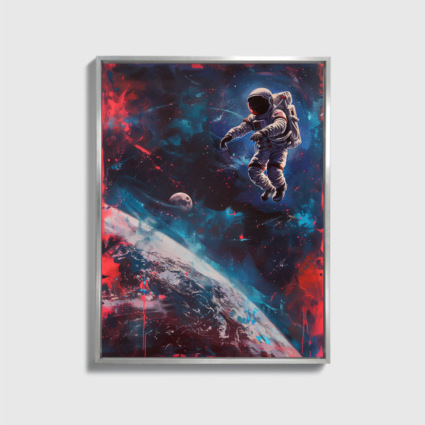 Space Man painted 2.0
