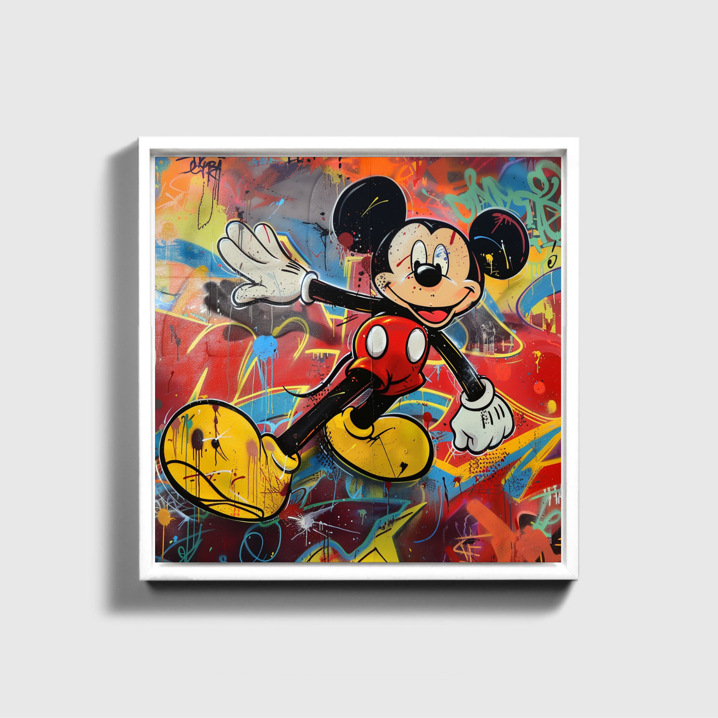 Wall Painting of Mickey Mouse