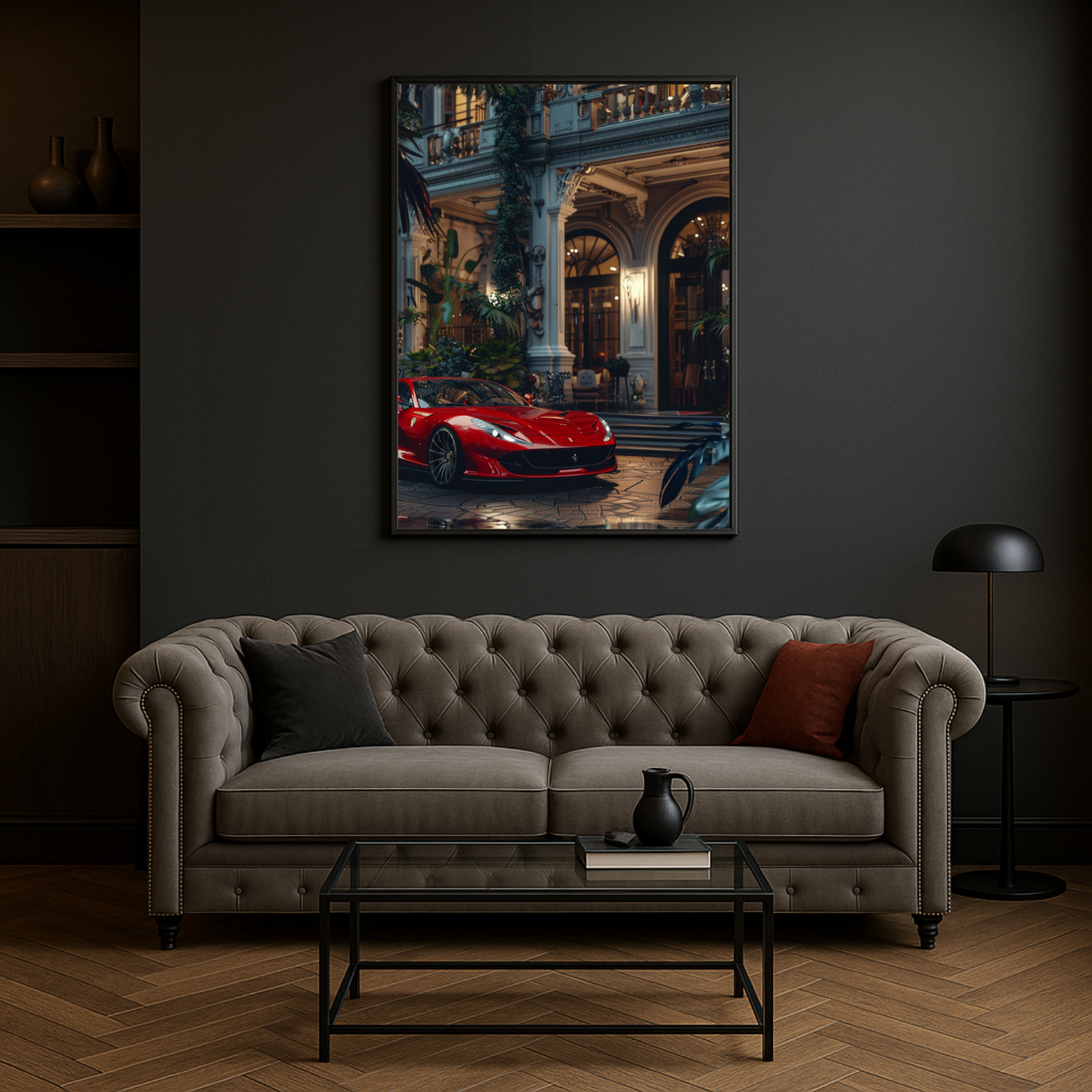 Luxury Home Red Ferrari 2.0