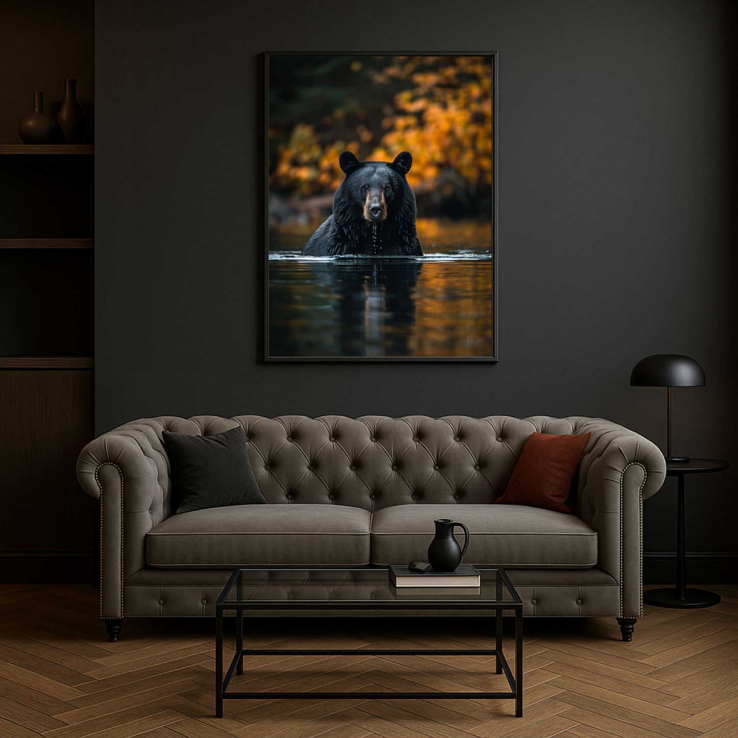Black Bear Fishing Canadian River