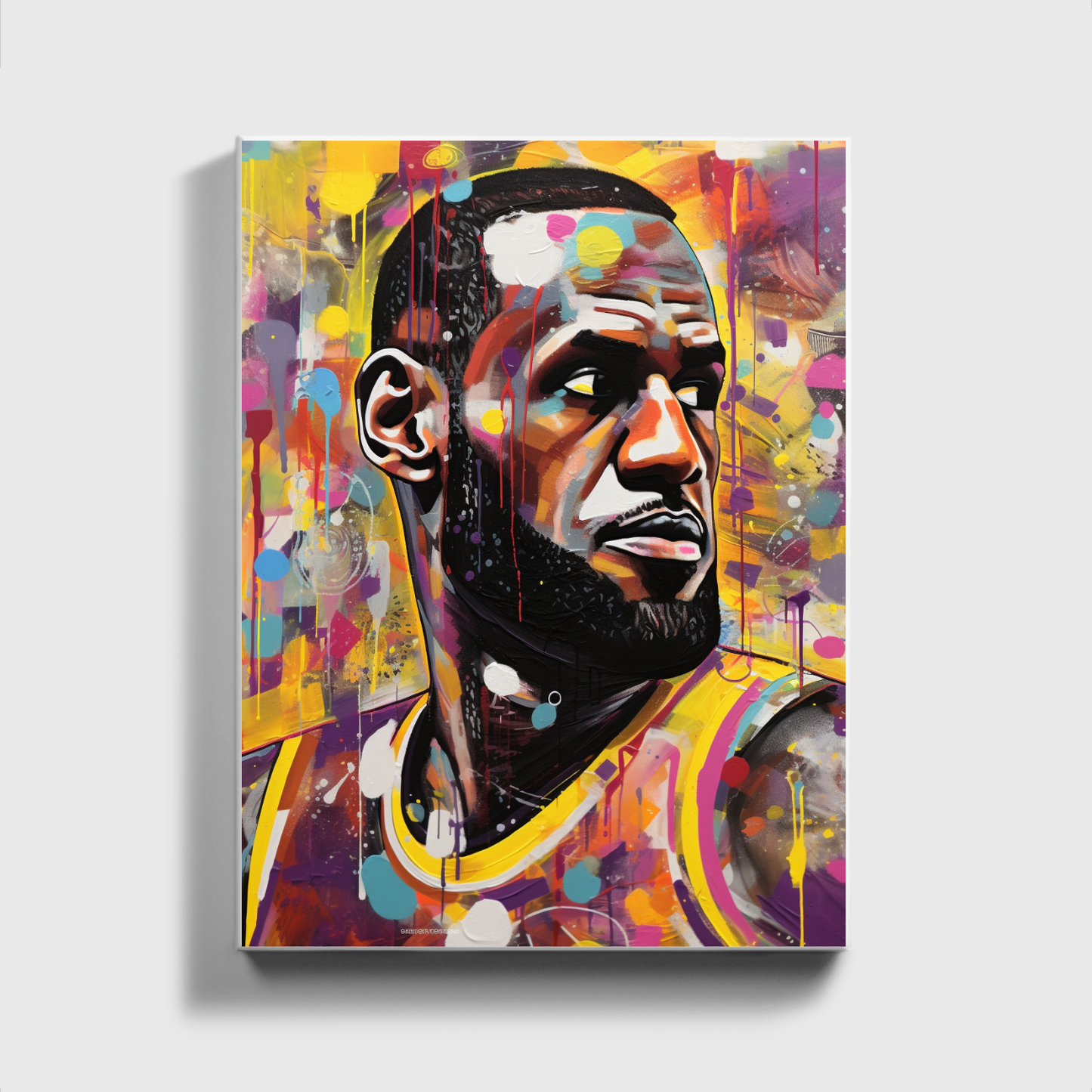 Painted Lebron James