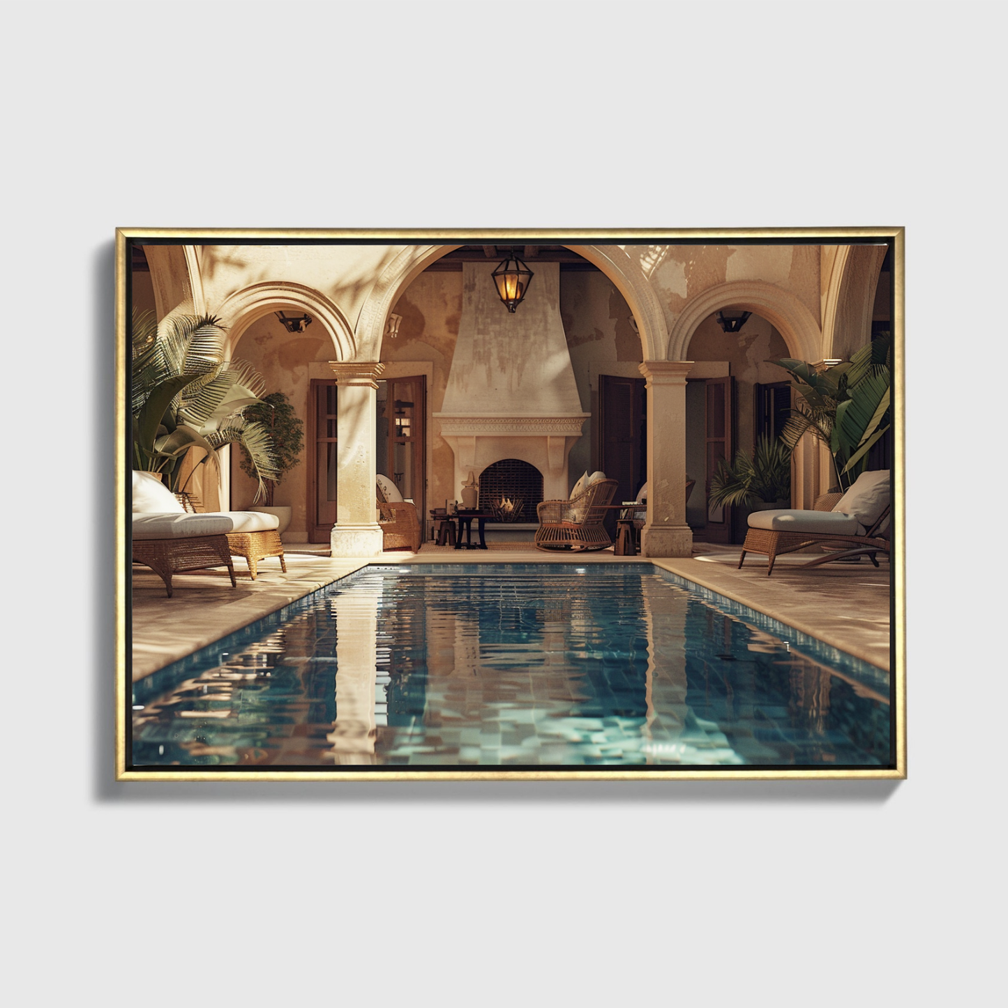 House With Larg Pool