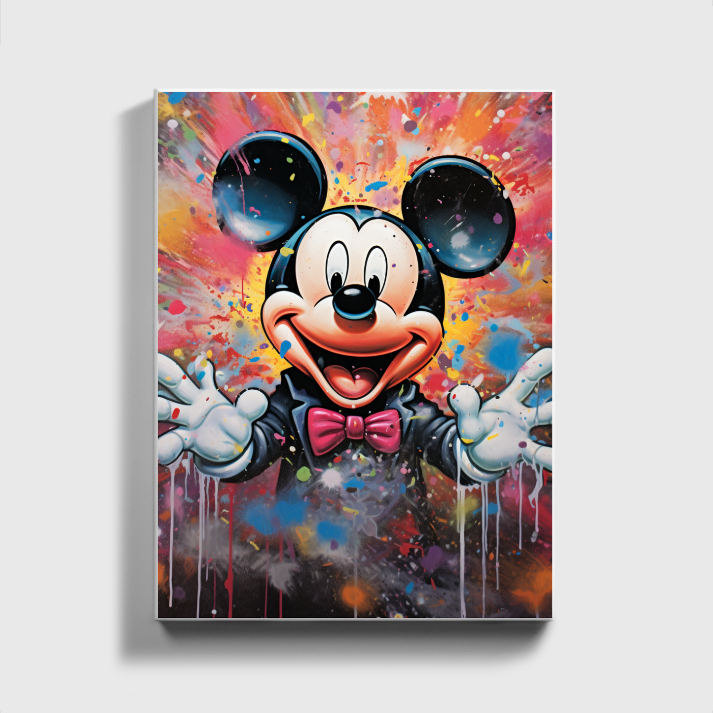 Painted Mickey Mouse