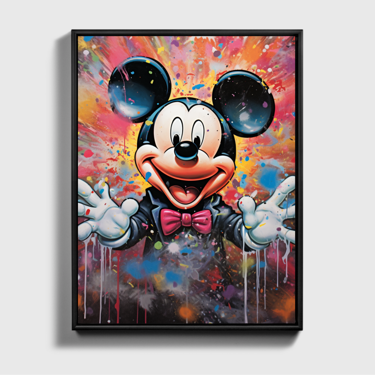 Painted Mickey Mouse