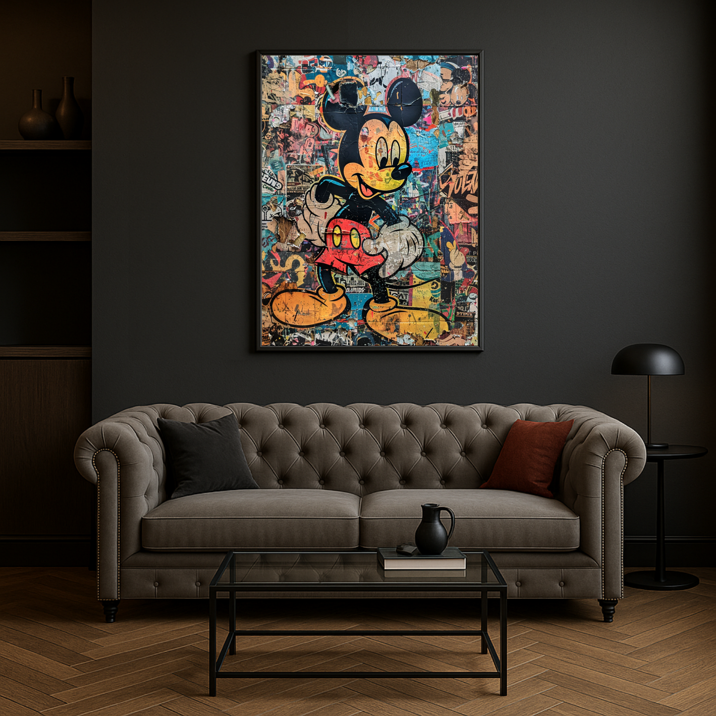 Painted mickey