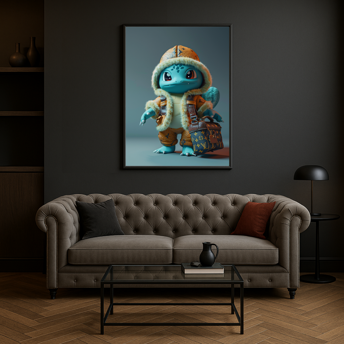 Squirtle in Louise Vuitton
