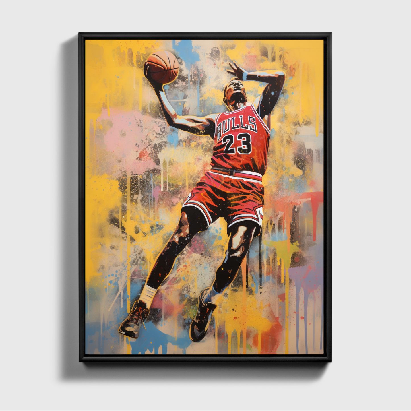 Micheal Jordan Painting