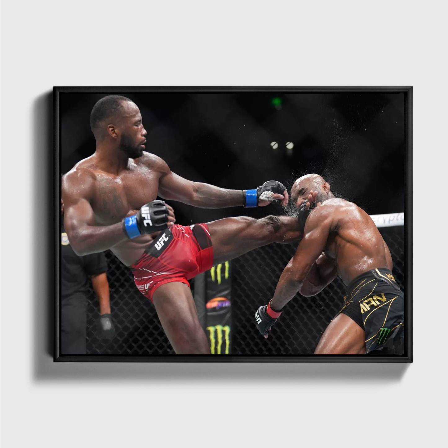 Leon Edwards Kick Ko Win