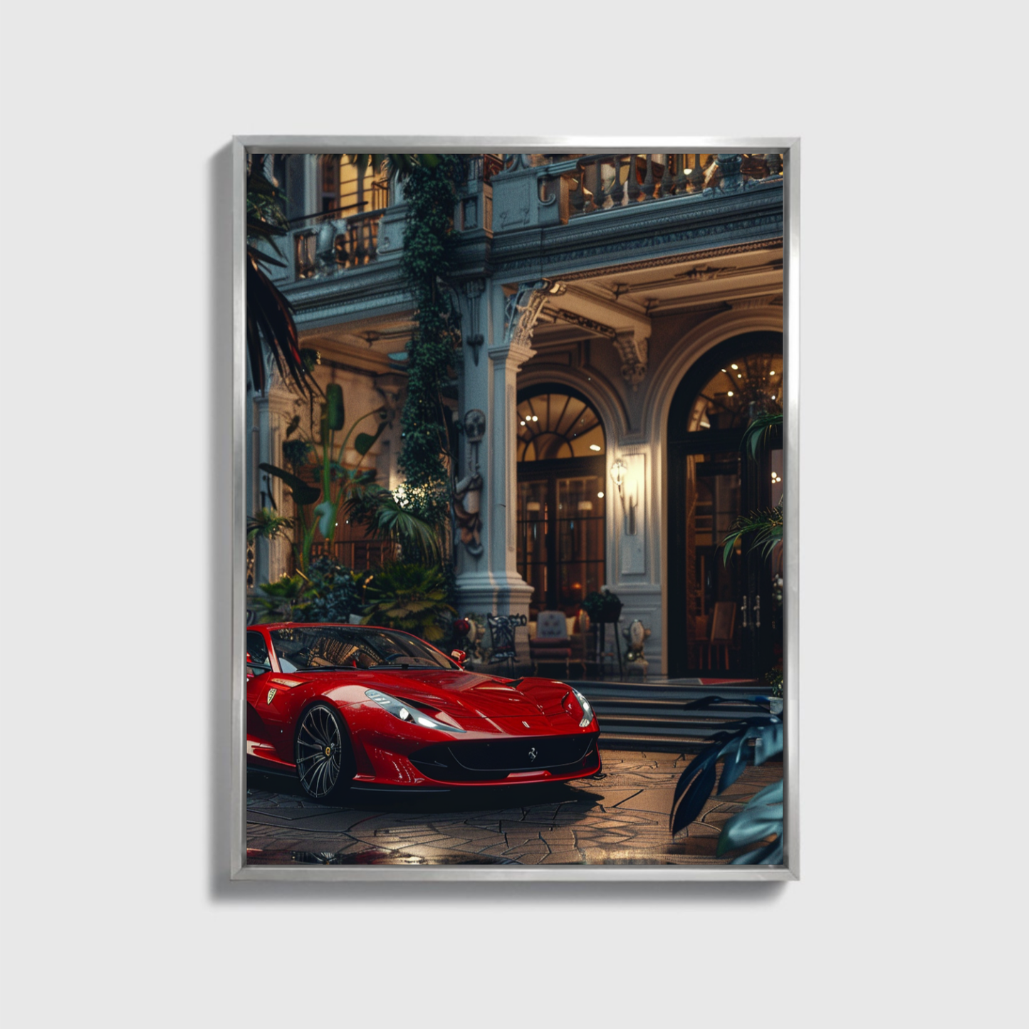 Luxury Home Red Ferrari 2.0