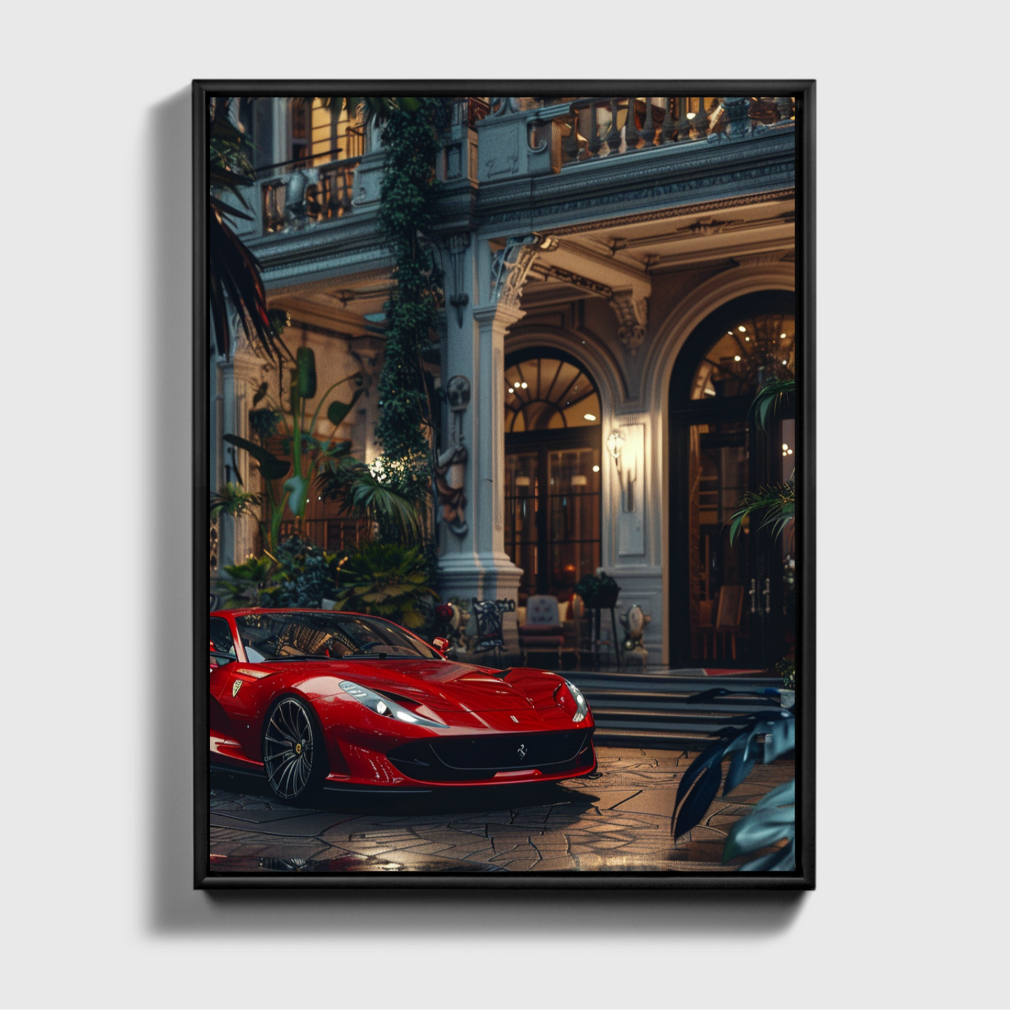 Luxury Home Red Ferrari 2.0