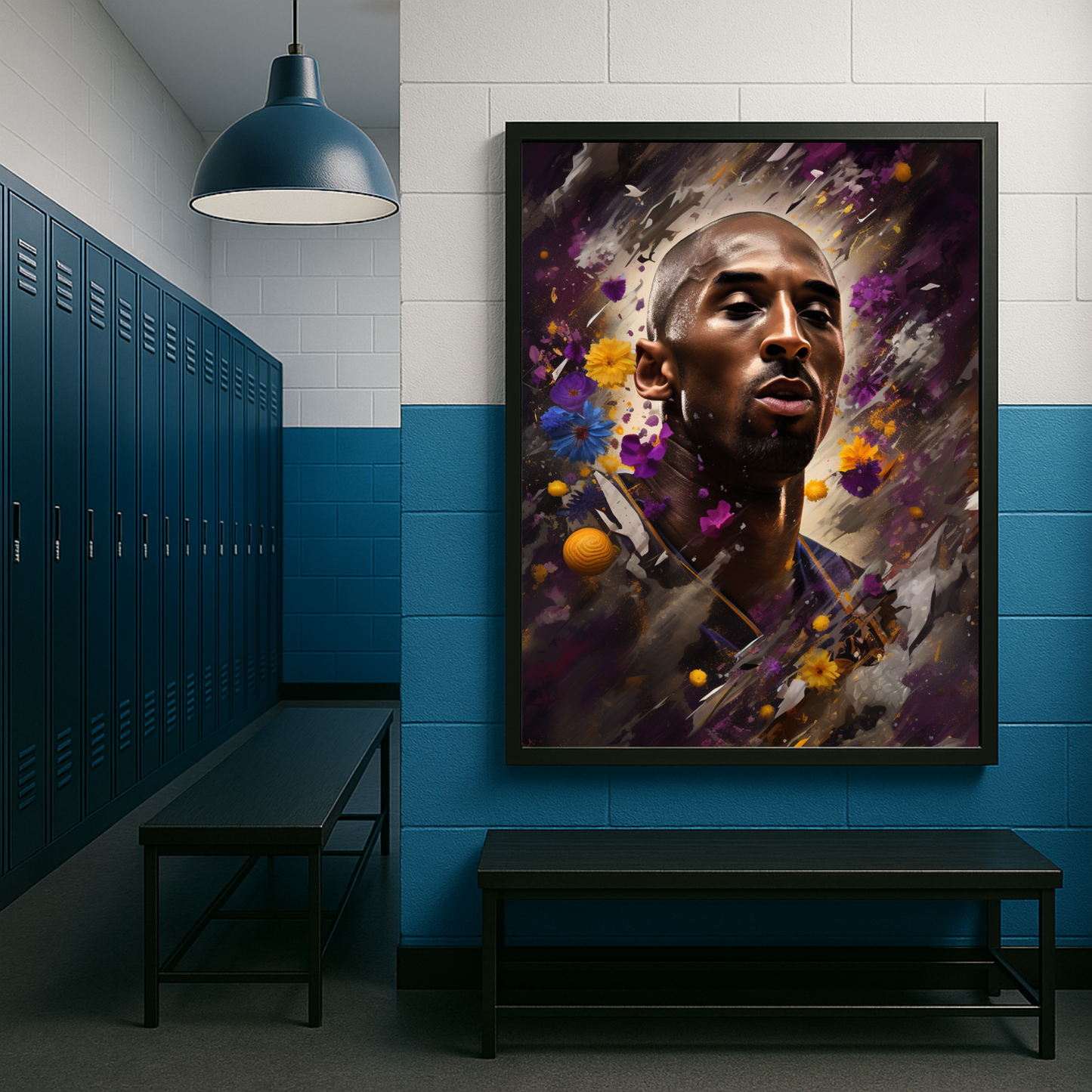 Painted Kobe Bryan