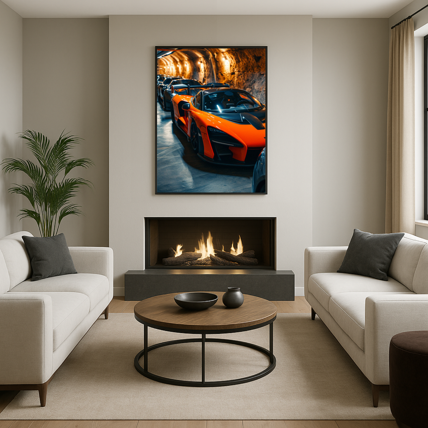 Orange Mclaren