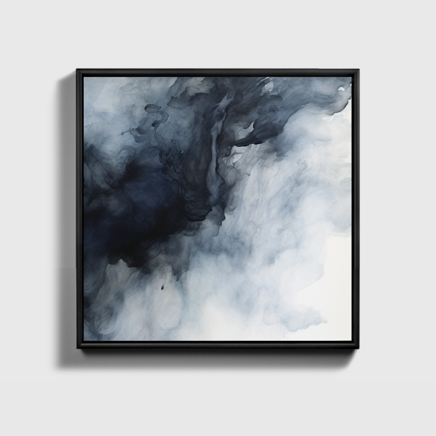 Gray And Black Painting