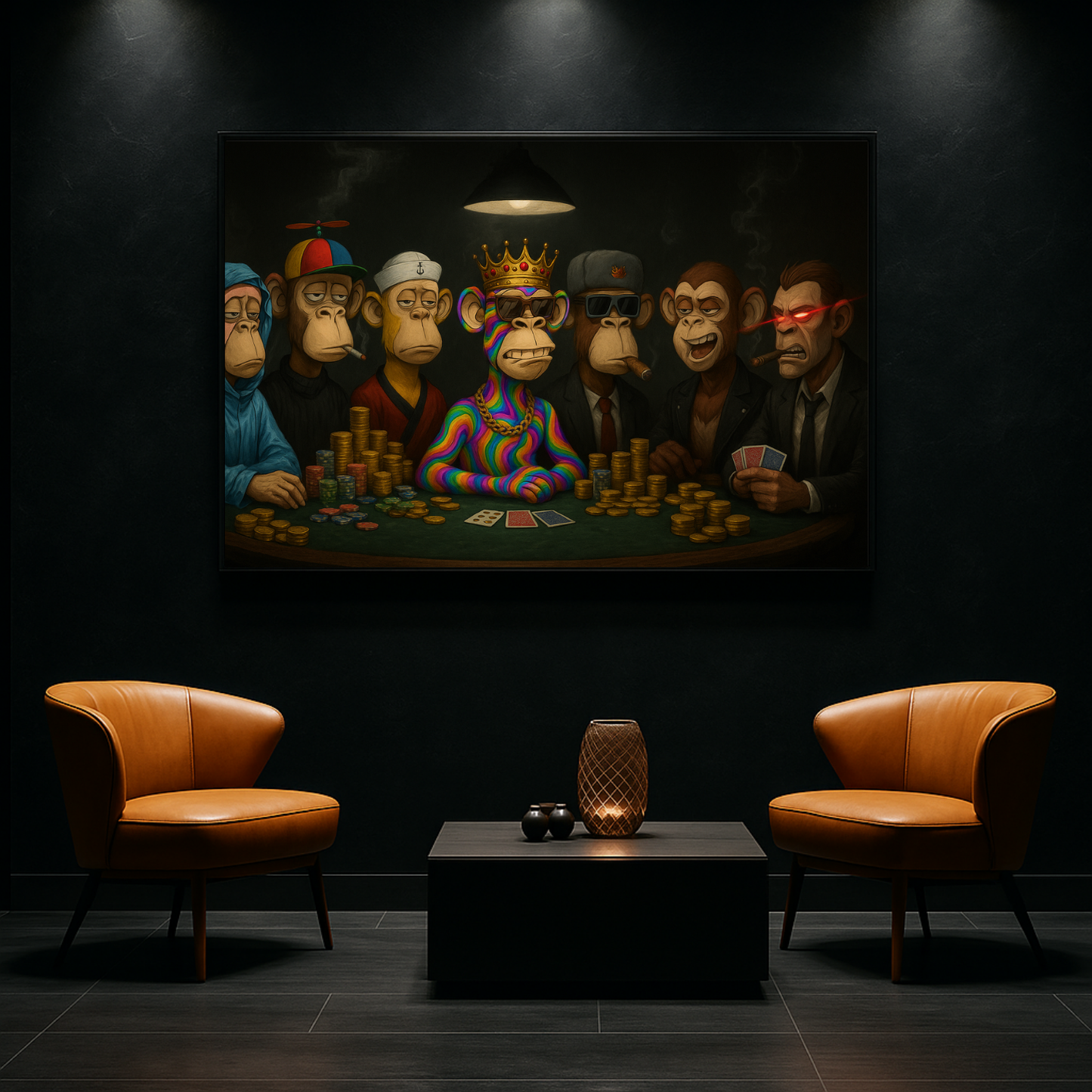 Ape Kings of the Poker Table