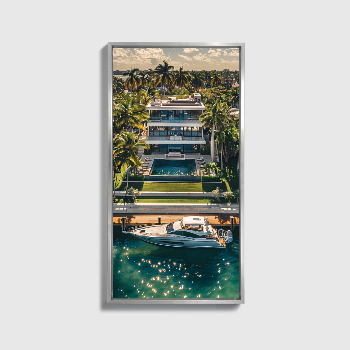 Miami Mansion Yacht