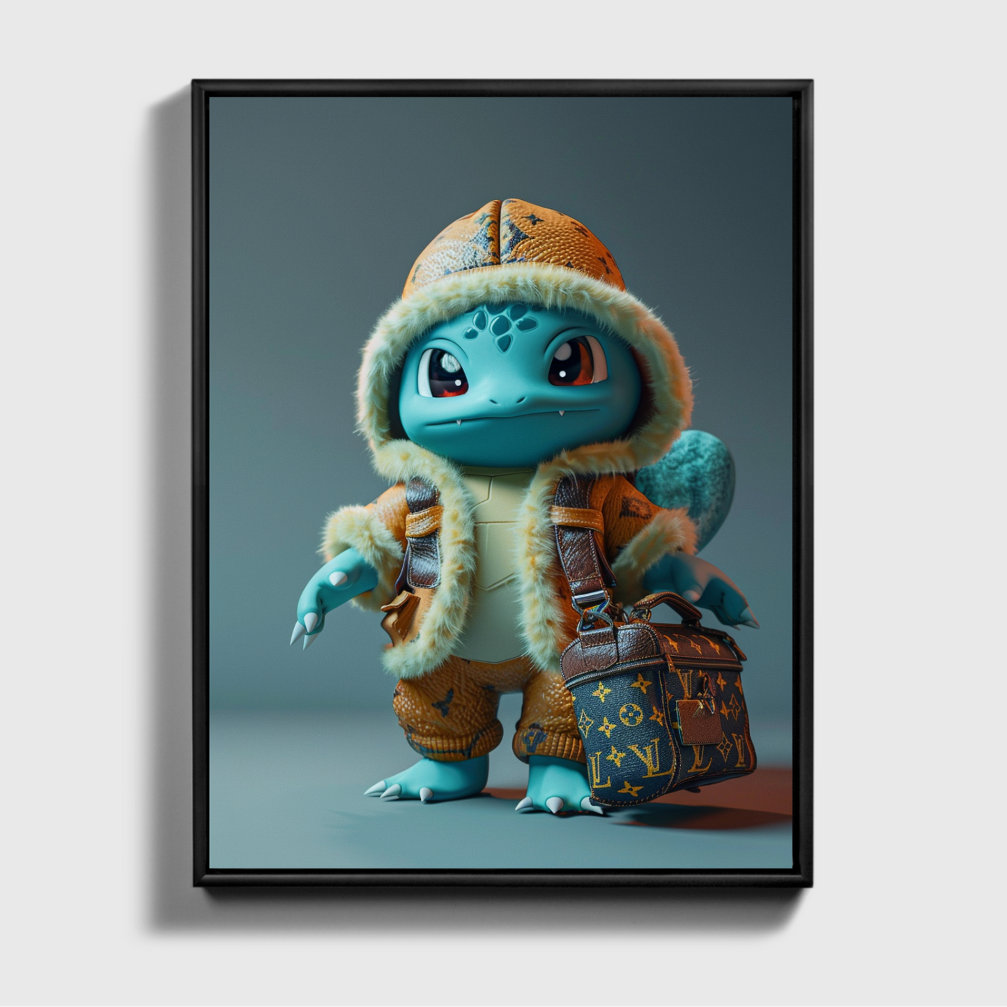 Squirtle in Louise Vuitton