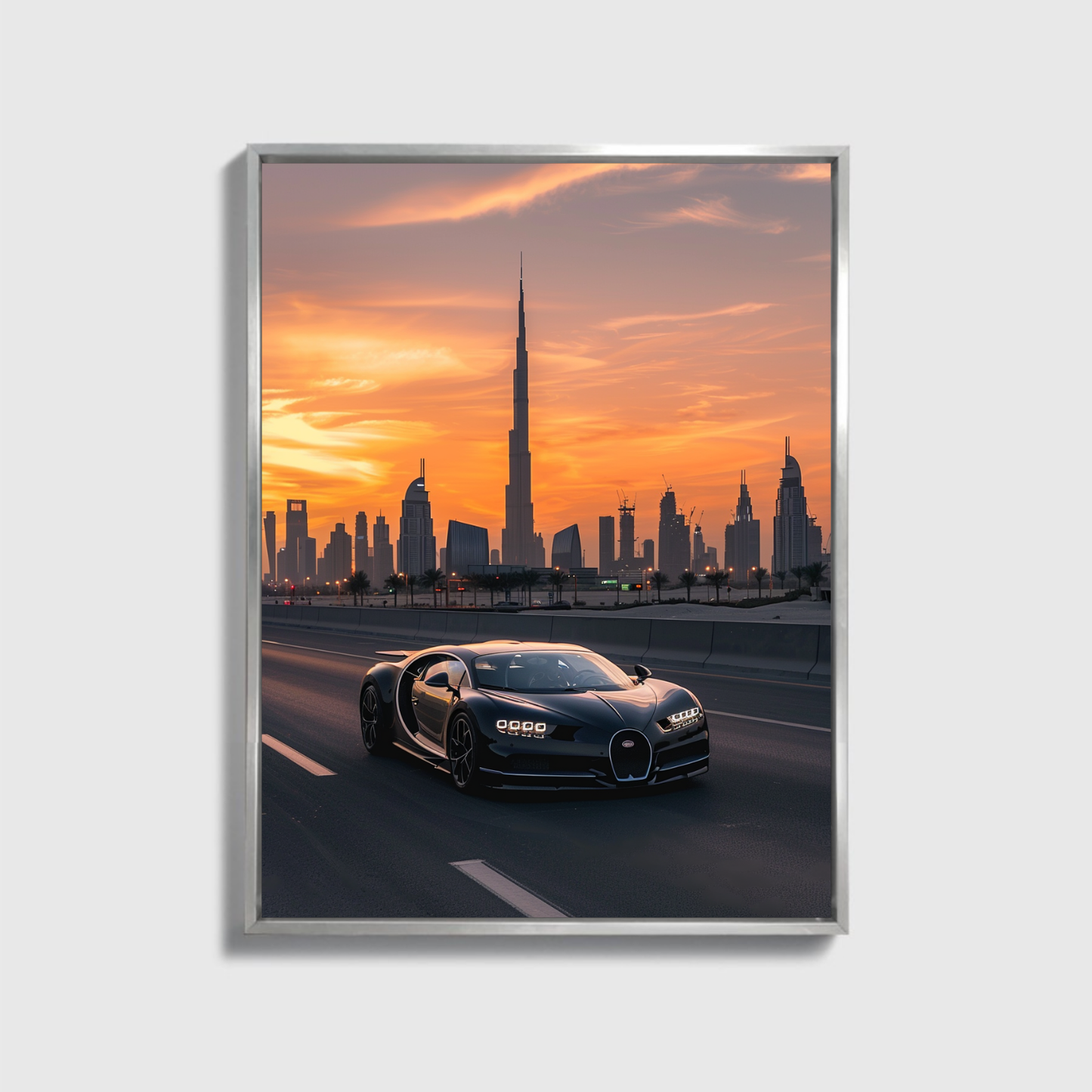 Dubai Bugatti Front View