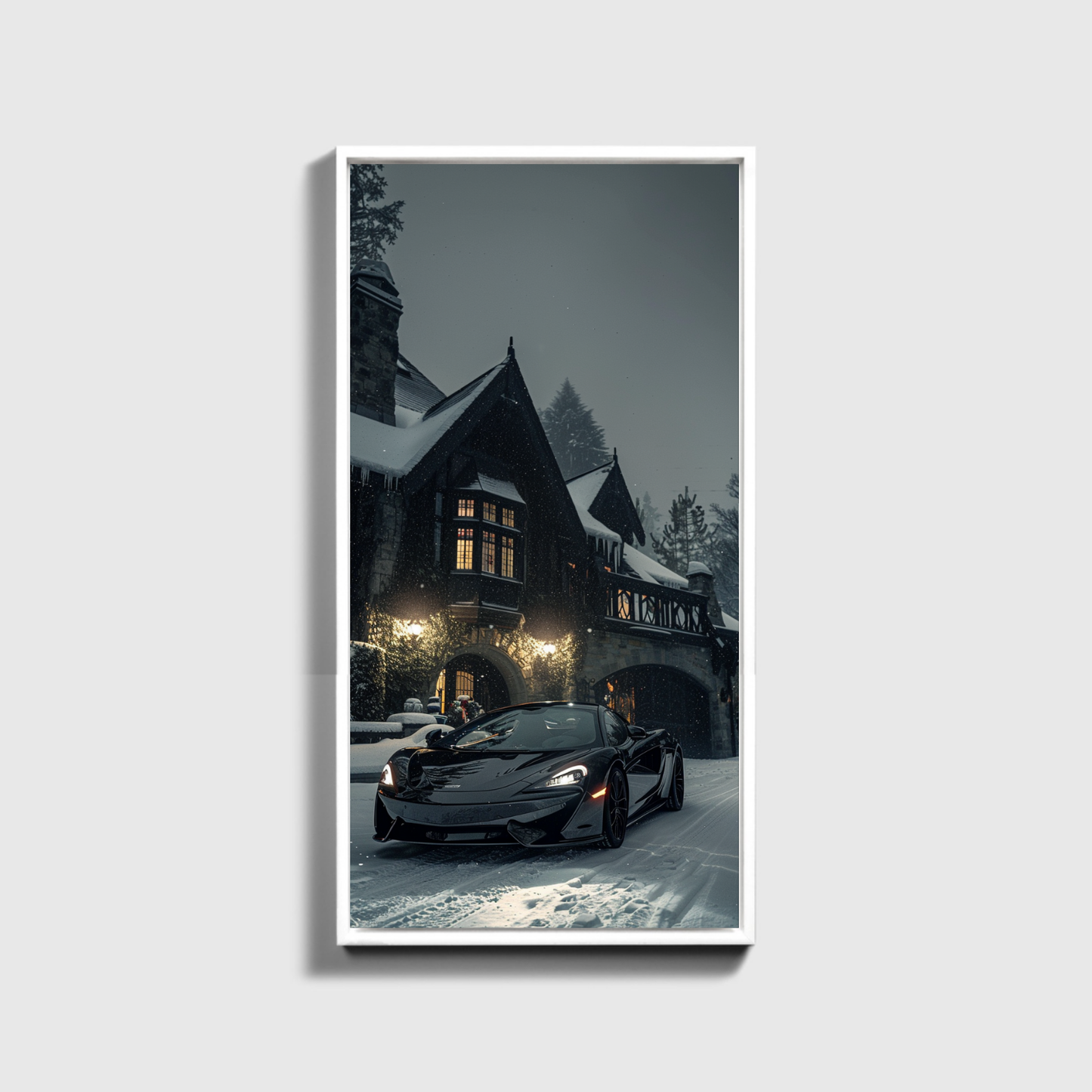 Supercar Front Villa Chalet