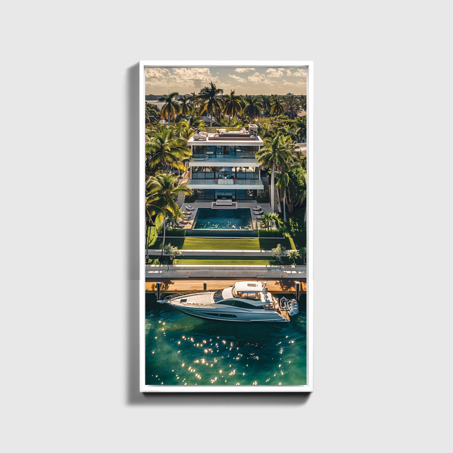 Miami Mansion Yacht