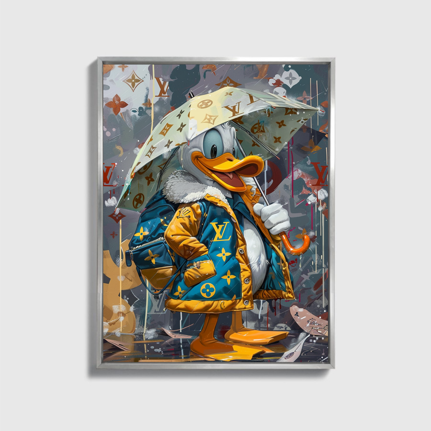 Donald Duck Louis Vuitton Umbrella