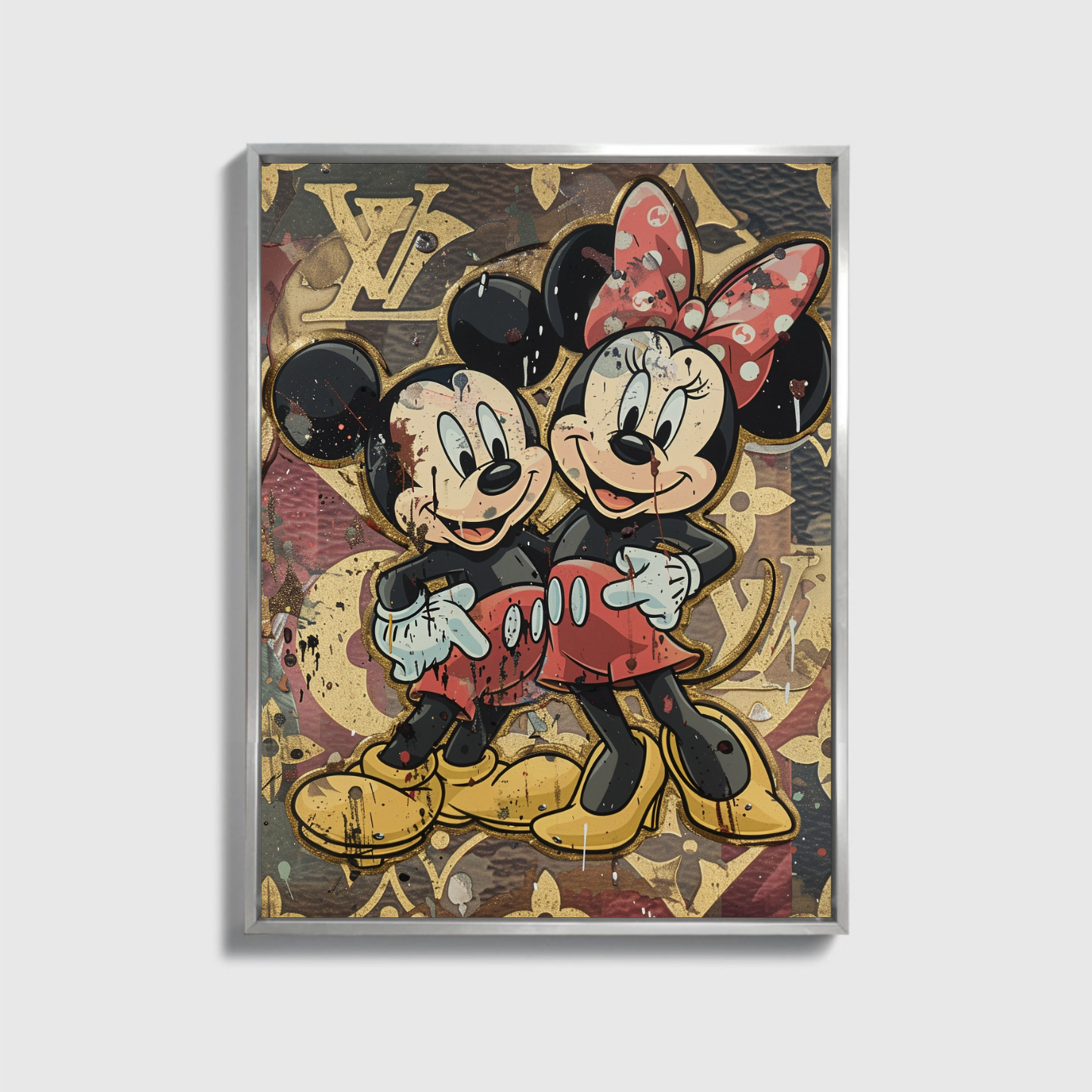 Mickey and Minnie Louis Vuitton