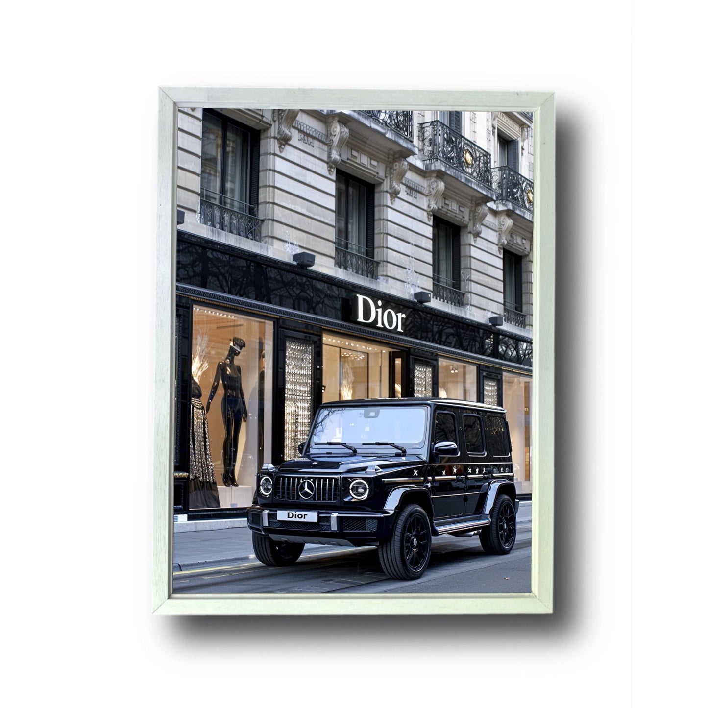 G Wagon Front of Gucci Store 3.0