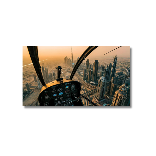 Helicopter Dubai View 2X