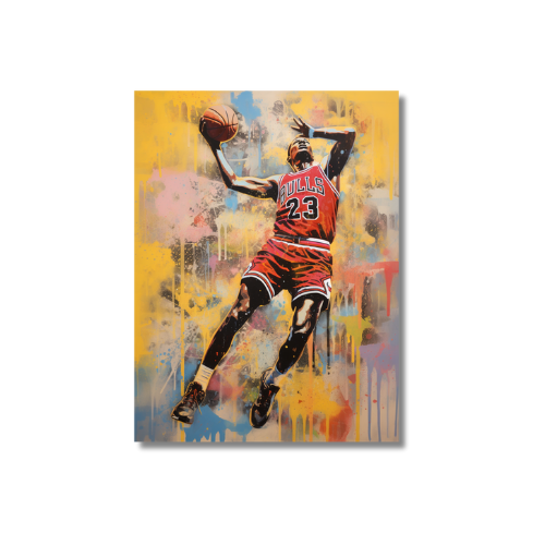 Micheal Jordan Painting