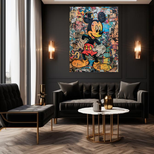 Painted mickey