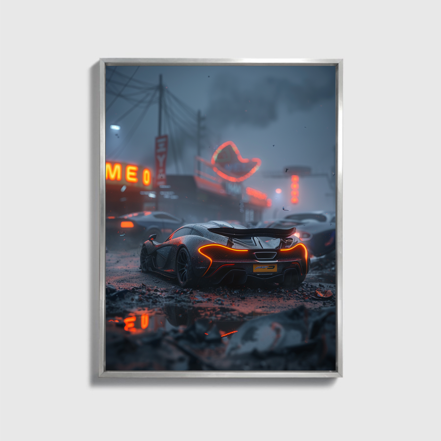 Mclaren grau