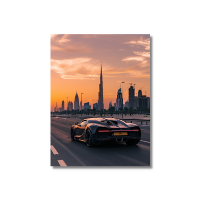 Dubai Bugatti Back View 2.0