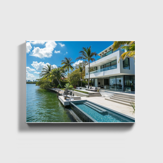 Miami Beachfront Luxury Mansion
