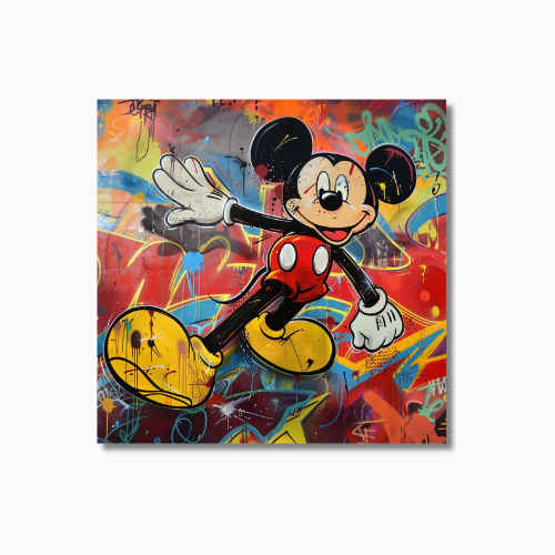 Wall Painting of Mickey Mouse