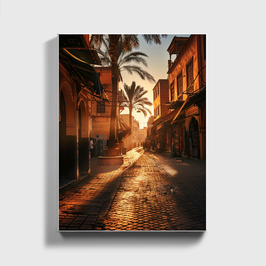 Marrakech View Of Street