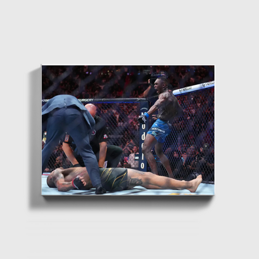 Israel Adesanya KO-Sieg